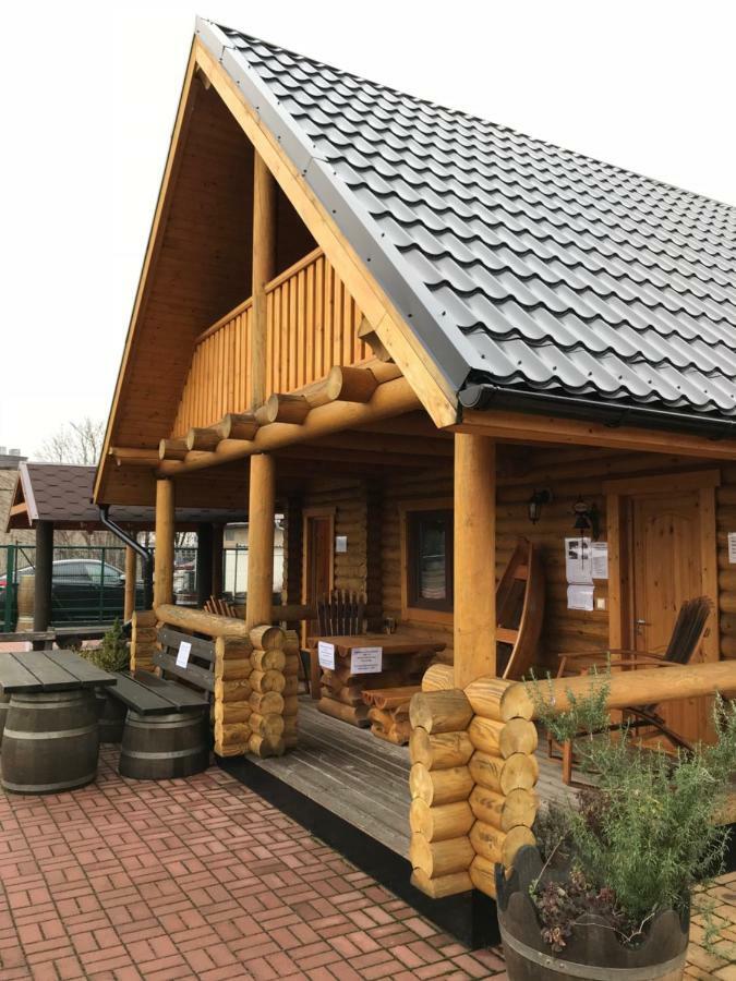 Wellness Huette Am Zwenkauer See Bei Leipzig Экстерьер фото