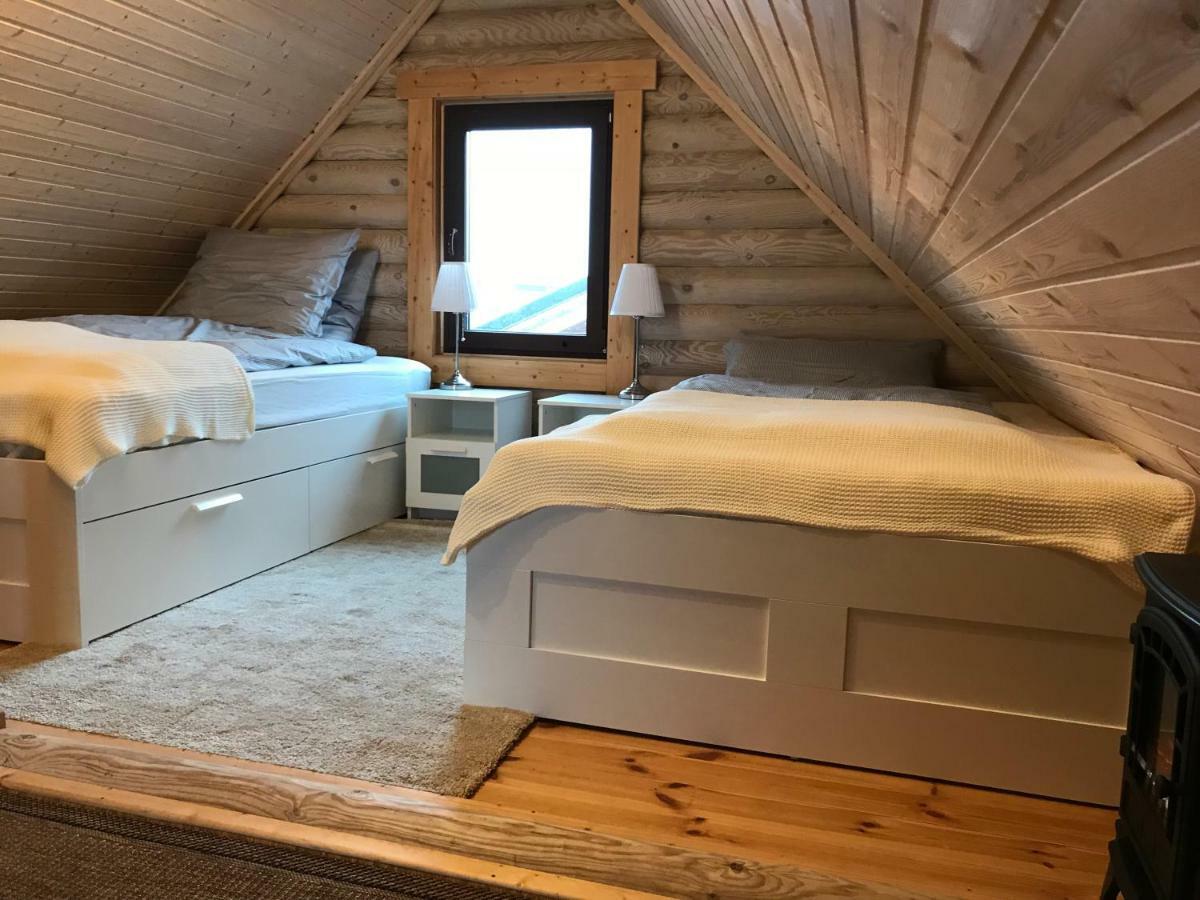 Wellness Huette Am Zwenkauer See Bei Leipzig Экстерьер фото