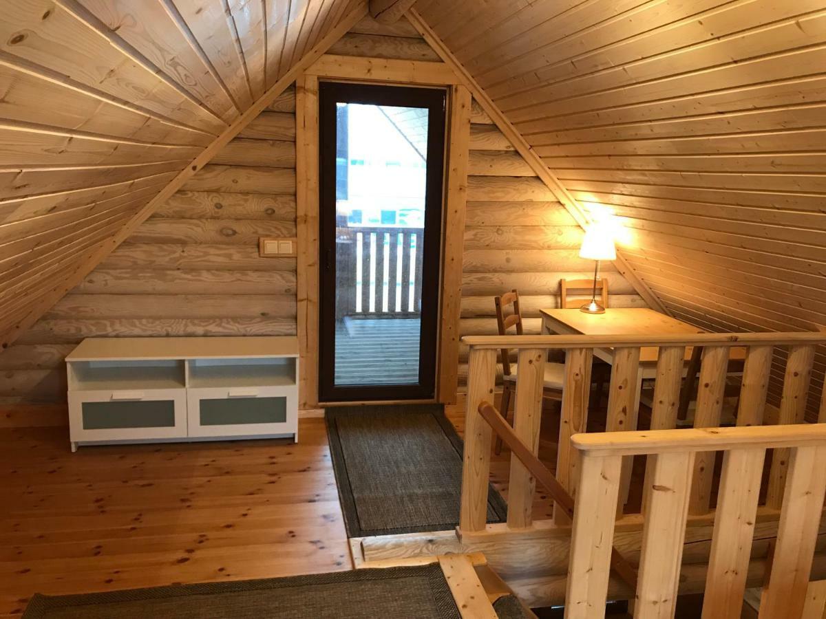 Wellness Huette Am Zwenkauer See Bei Leipzig Экстерьер фото