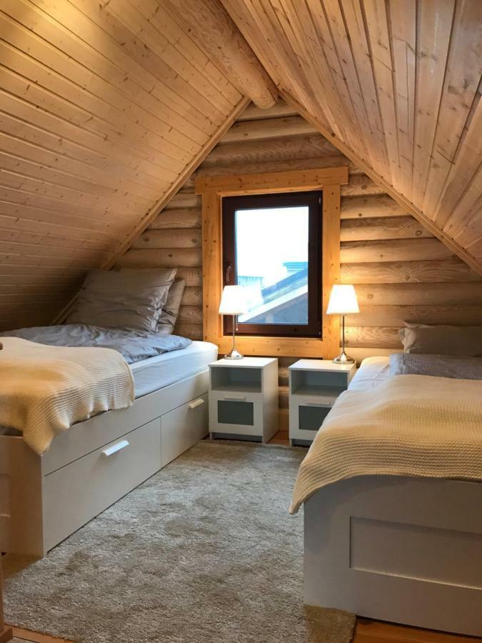Wellness Huette Am Zwenkauer See Bei Leipzig Экстерьер фото