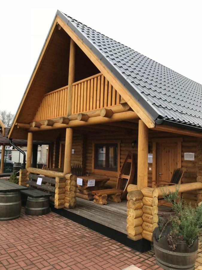 Wellness Huette Am Zwenkauer See Bei Leipzig Экстерьер фото